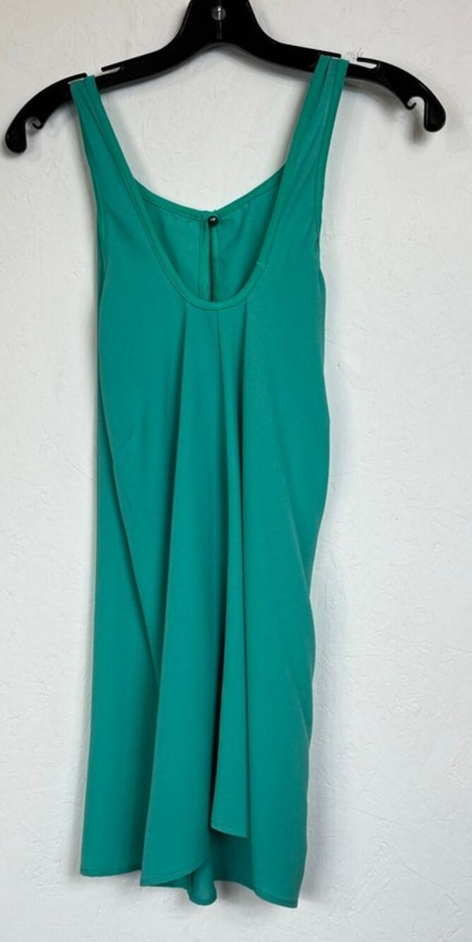 Haptics Green Sleeveless Blouse Women's 1X